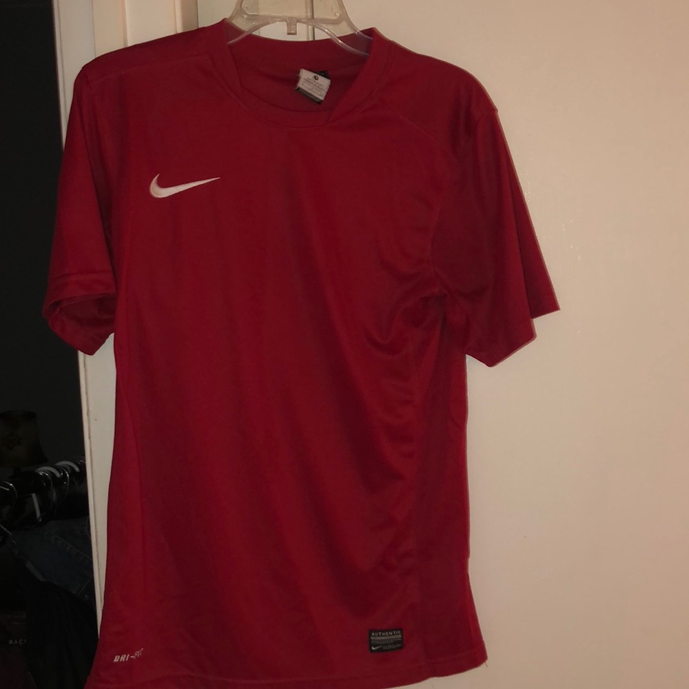 Nike red shirt